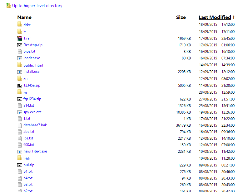 Exfiltration server